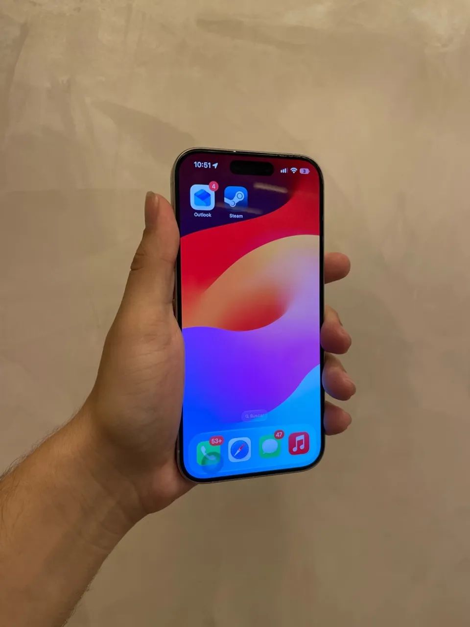 iPhone 15 Pro 256gb Titanium Branco - Foto 2