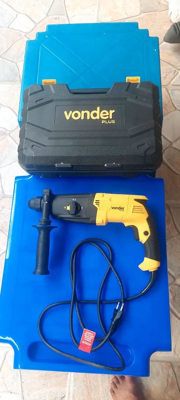 Martelete perfurador rompedor vonder plus 800w