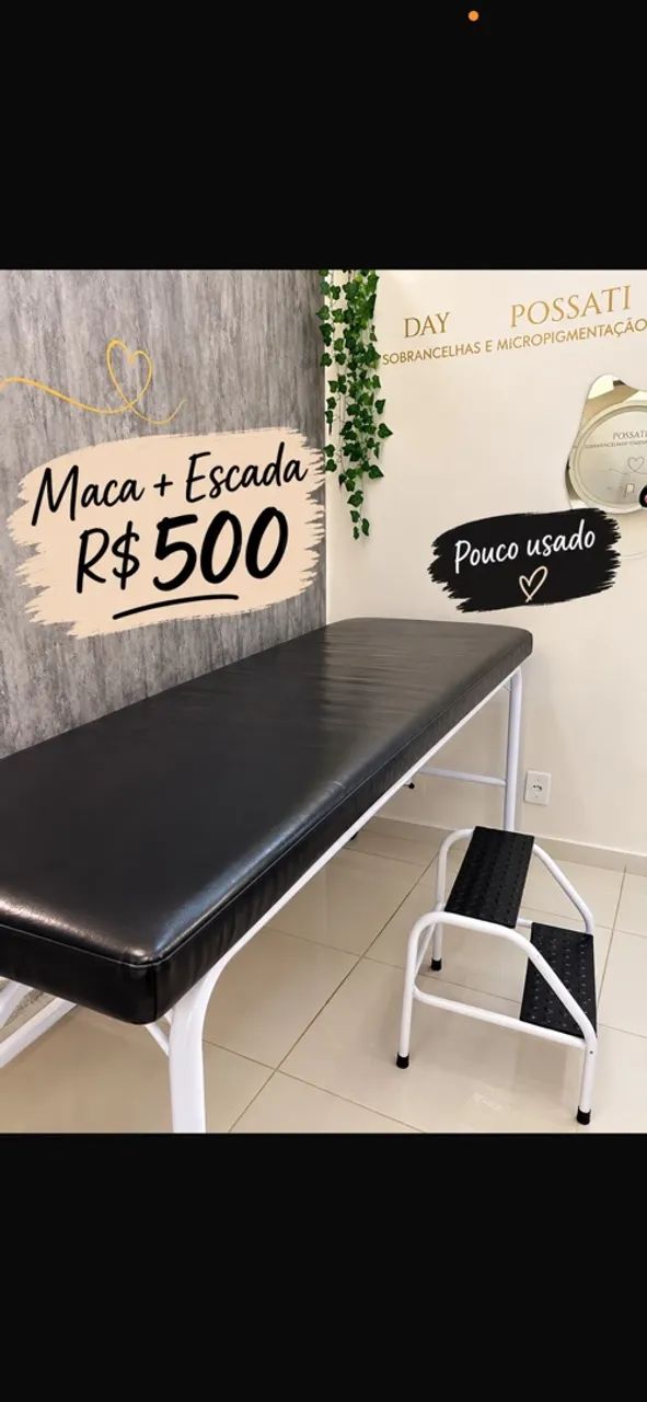 Maçã com escada