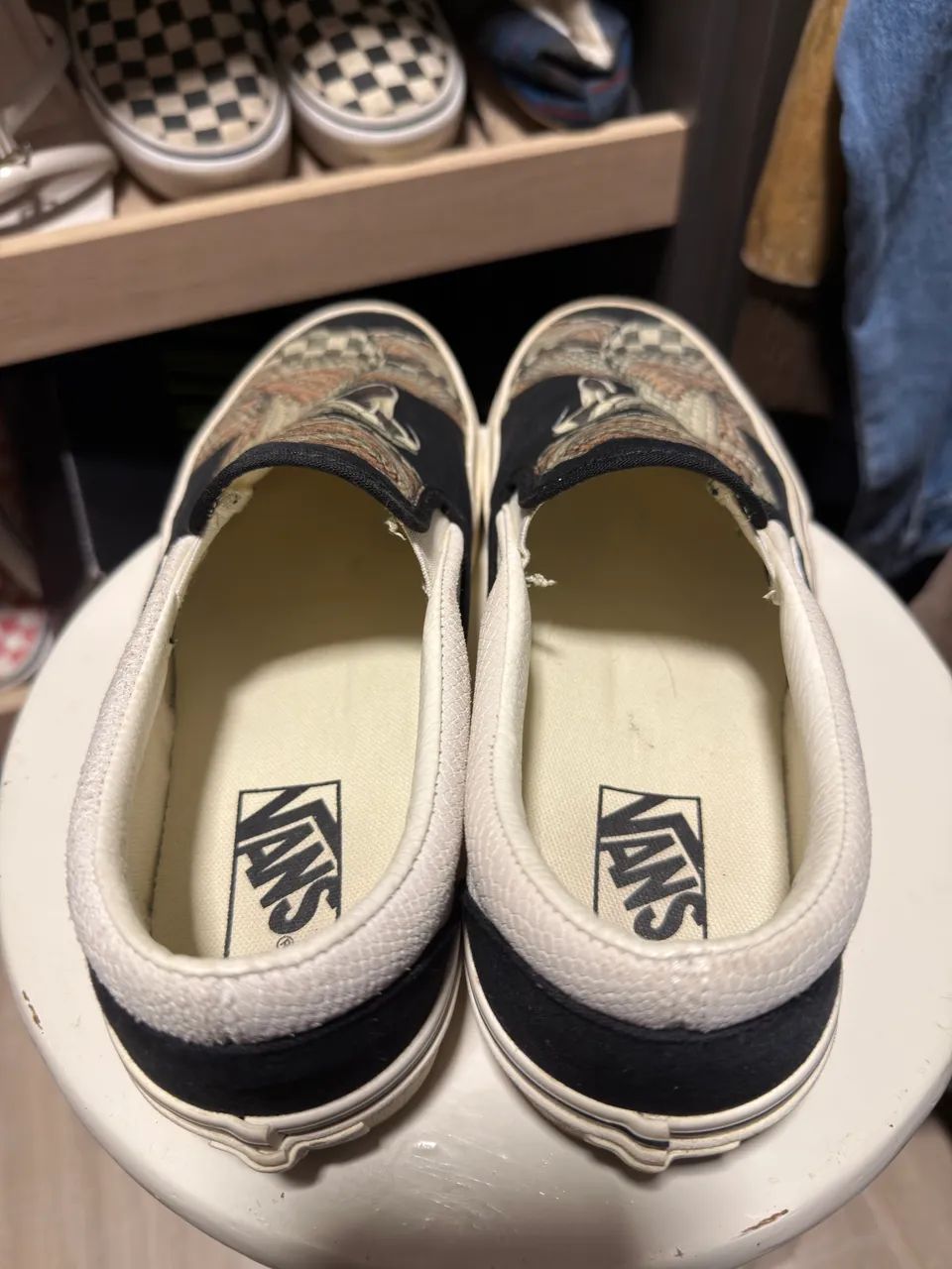Tênis Vans Classic Slip-On Snake Black (Edição Limitada) - Foto 2