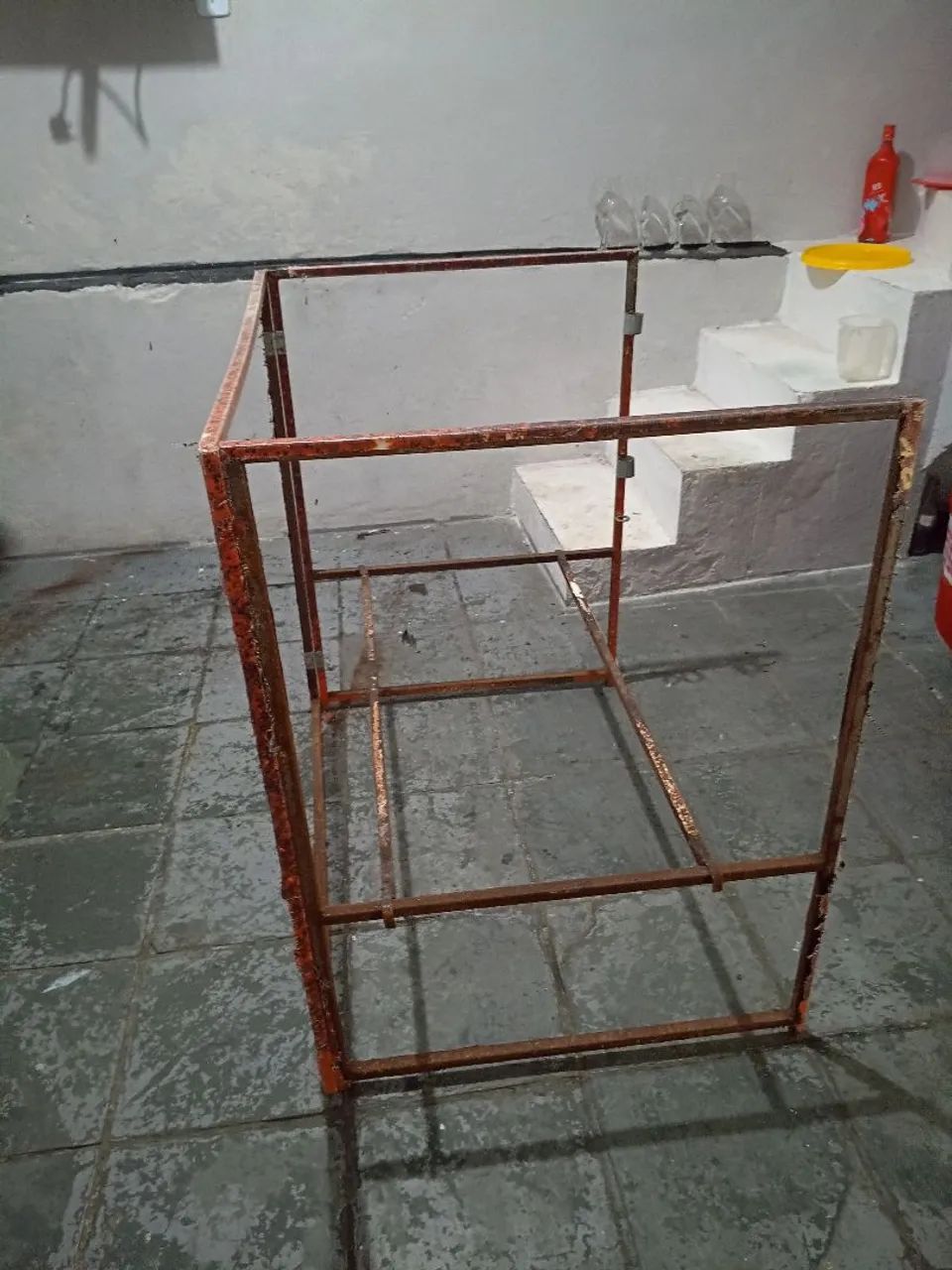 Barraca de ferro para isopor sem lona - Foto 2