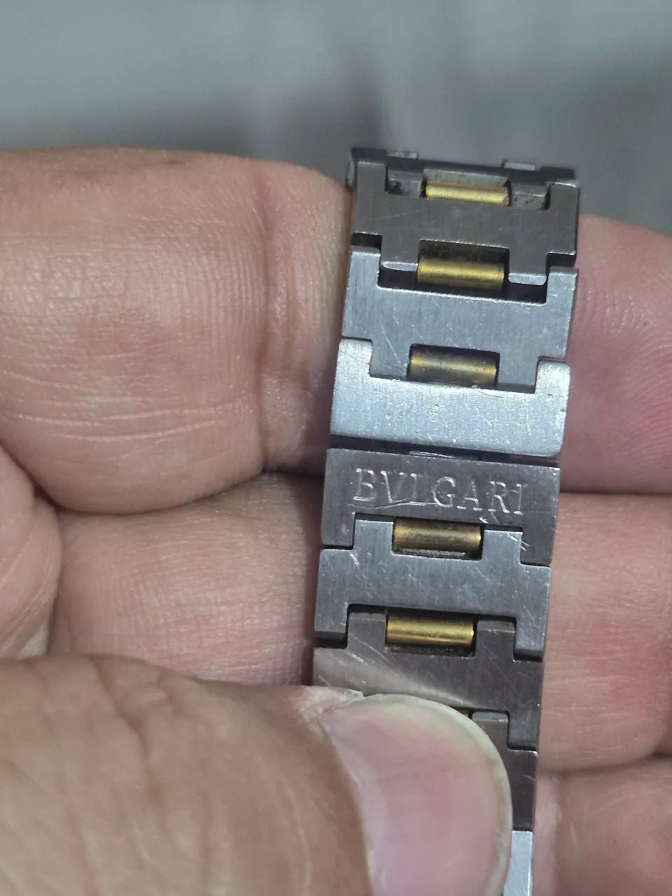 Relógio BVLGARI BICOLOR  BBL37S  QUARTZ   -   FUNCIONANDO PERFEITAMENTE - Foto 5
