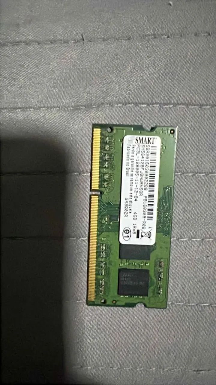 Memória RAM 4G E M2 256GB - Foto 2