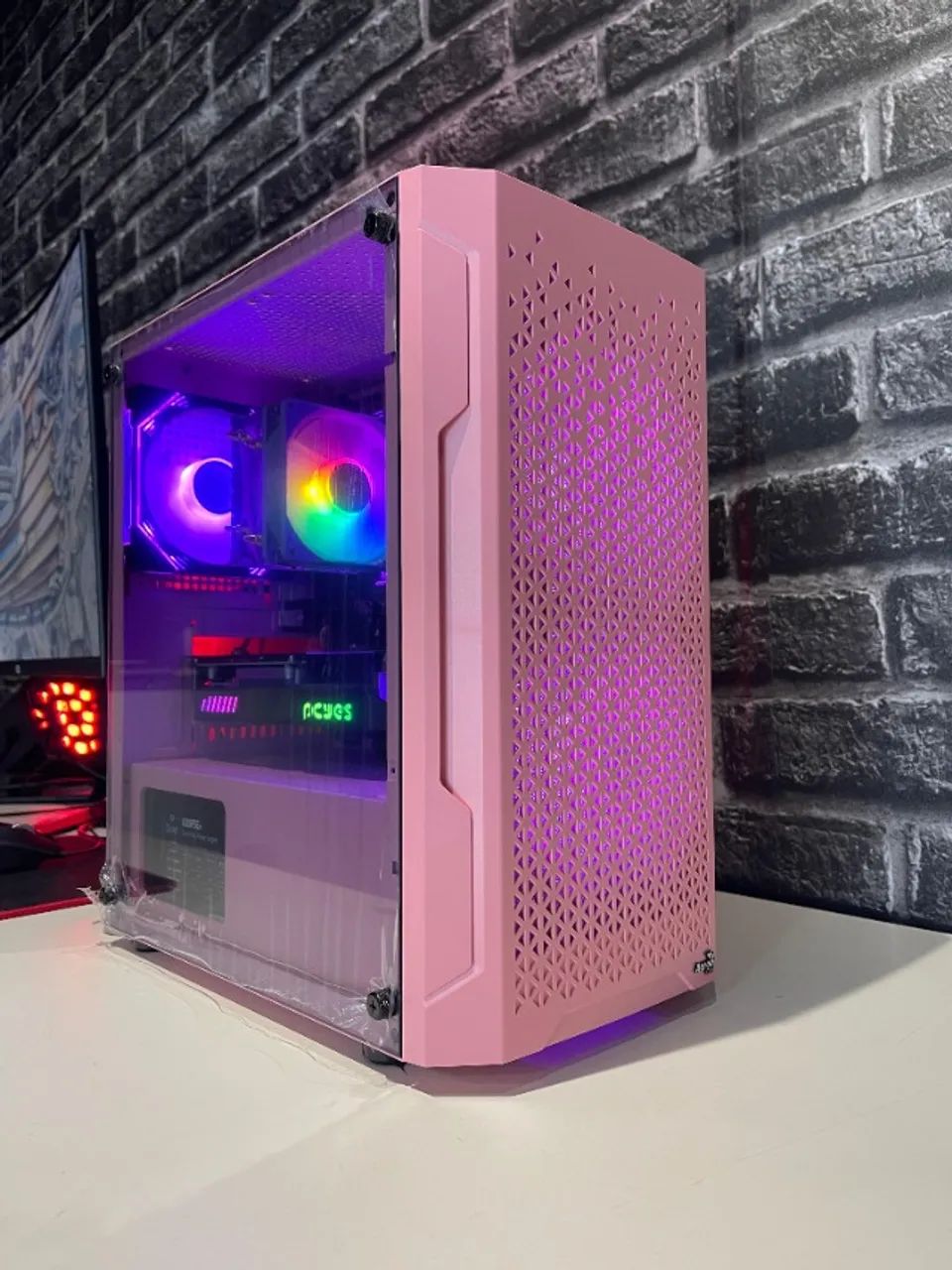 ? PC GAMER ROSA COMPLETO - ESTILO + DESEMPENHO ?