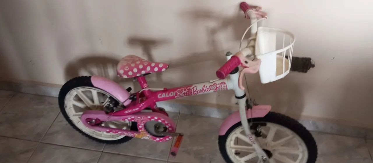Bicicleta Caloi Barbie
