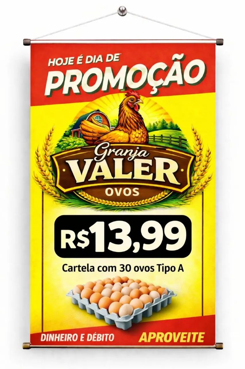 Venda de ovos brancos frescos, direto da granja. (Tipo A) - Foto 2