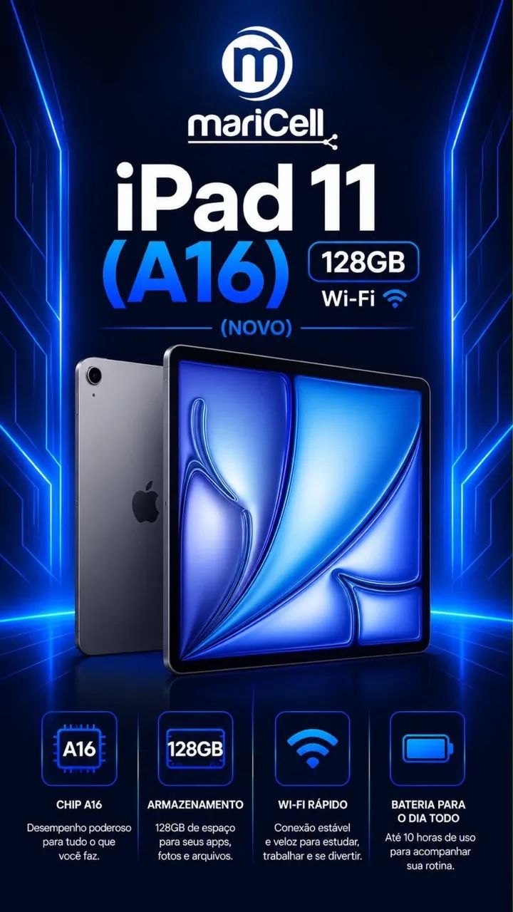 Tablets Apple e Samsung novos e seminovos  disponíveis à pronta entrega