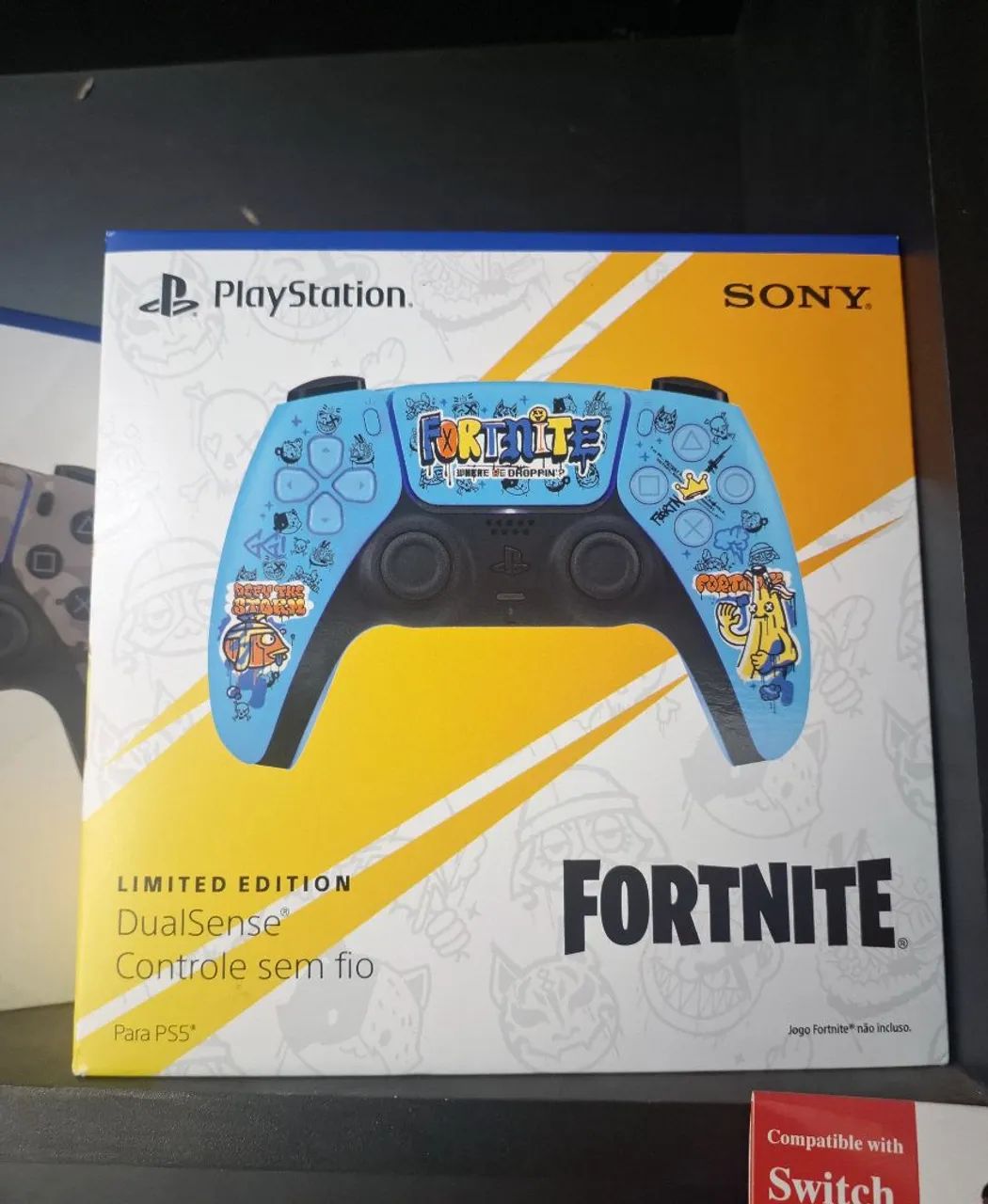 Promoção Controle PS5 Dualsense Fortnite Zerado( ACEITO CREDISHOP)