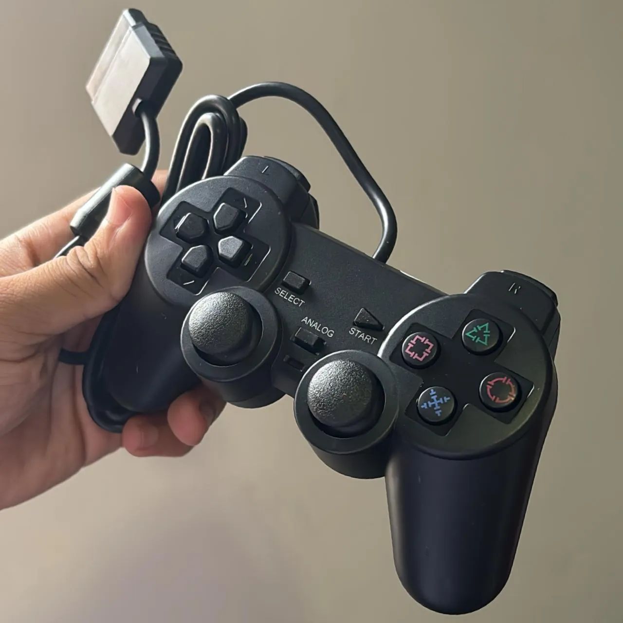 Controle pra PS2 com fio