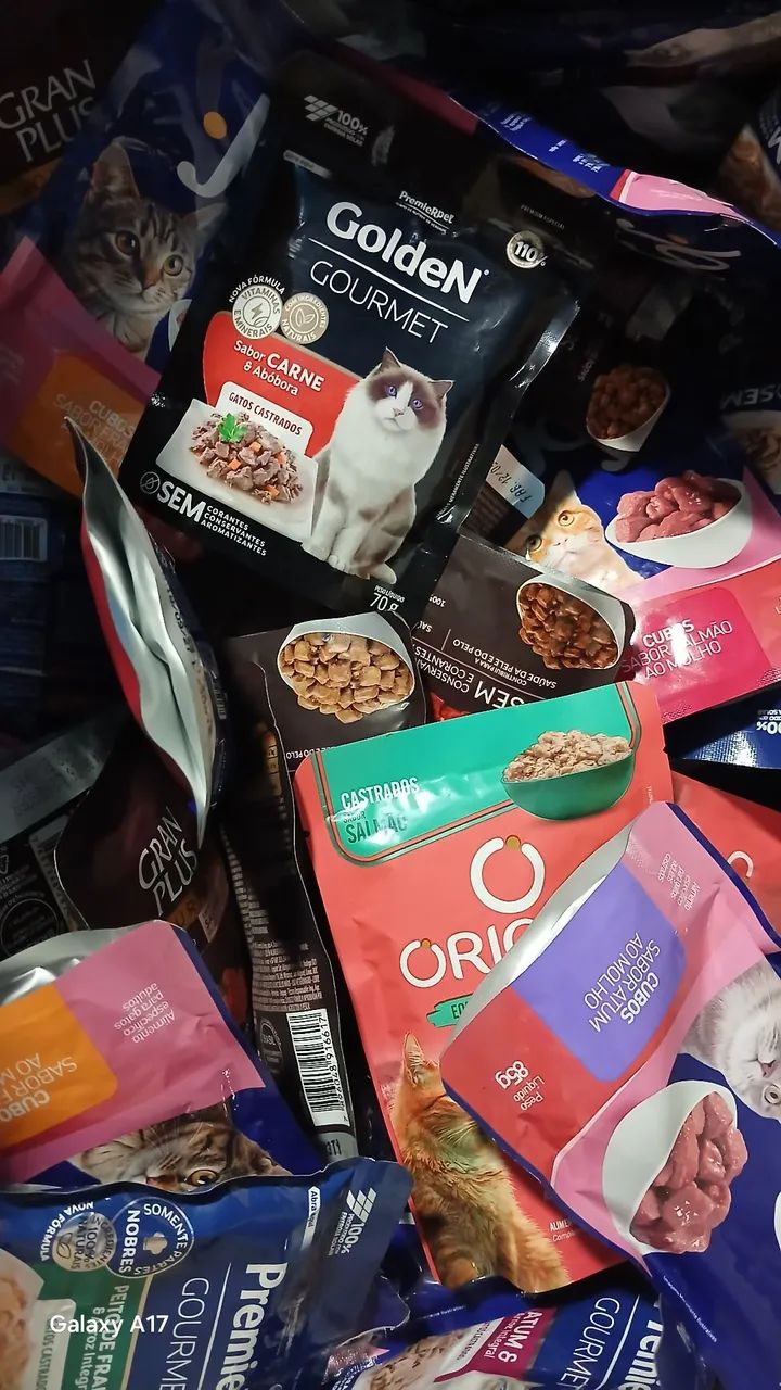 Sachês Diversos Gatos