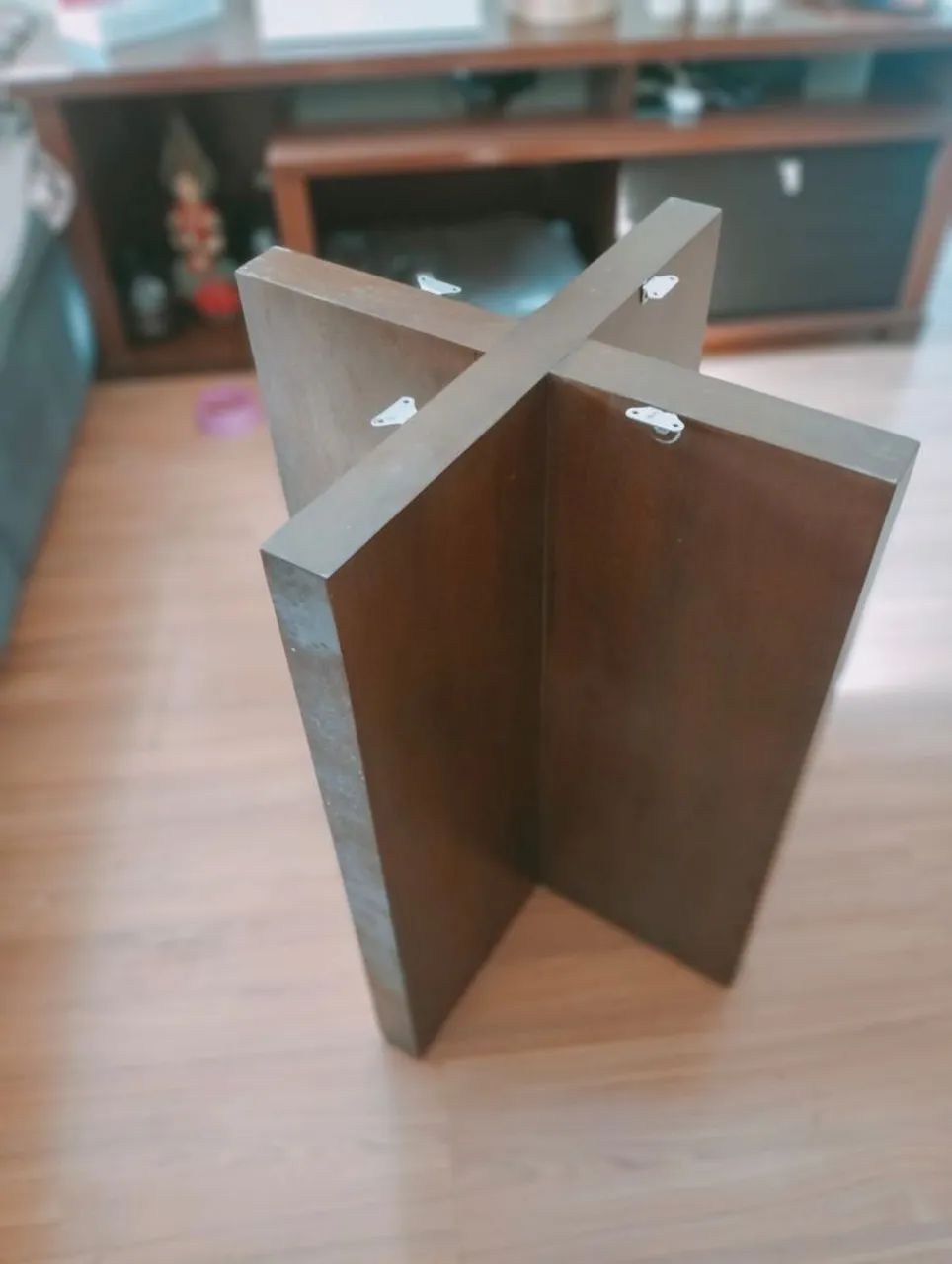 Base para mesa de jantar em madeira - Foto 2