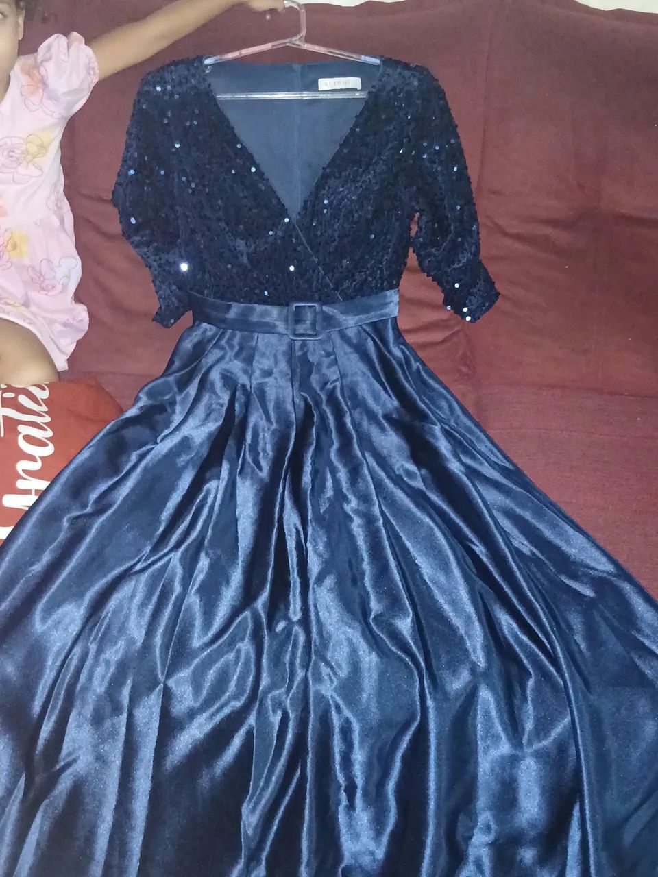 Vestido Azul marinho Madrinha - Foto 2