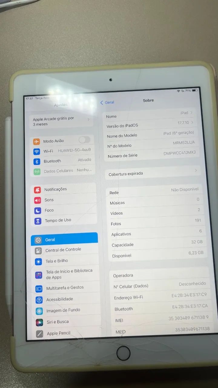 iPad rose 6º geração  - Foto 3