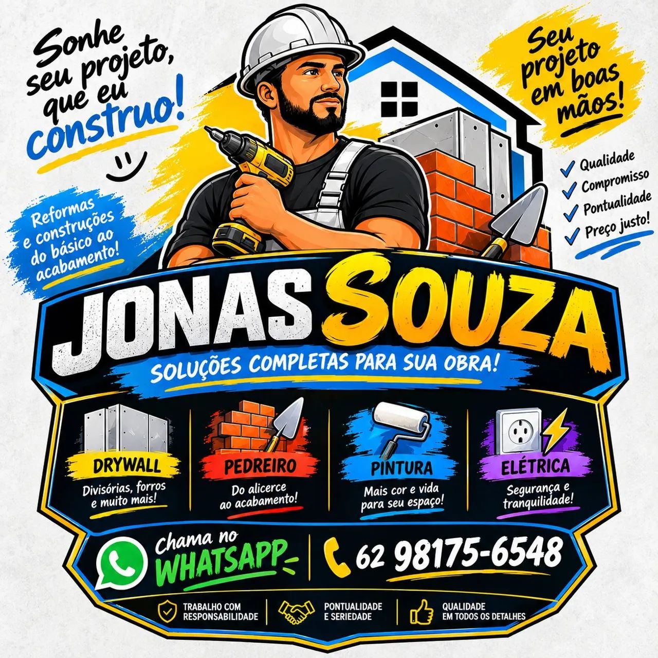 Precisando de pedreiro?