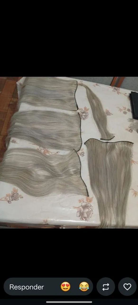 Mega hair loiro 100% humano - Foto 2
