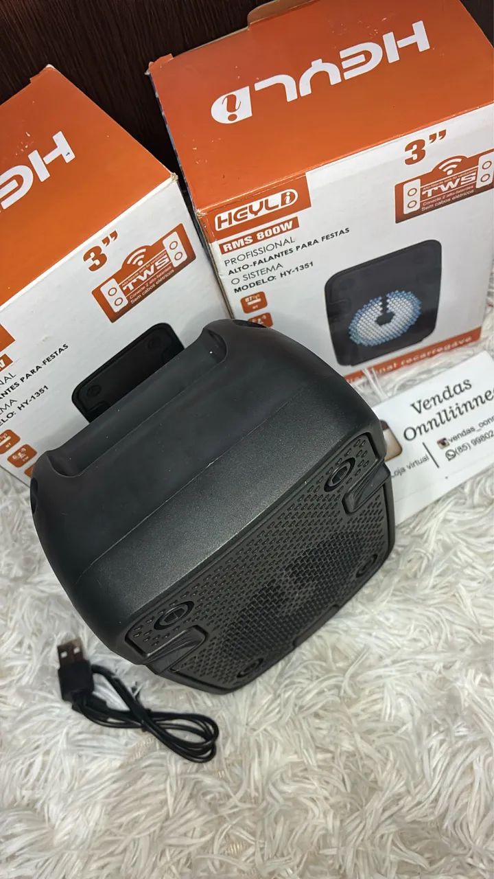Caixinha de som Bluetooth  - Foto 2