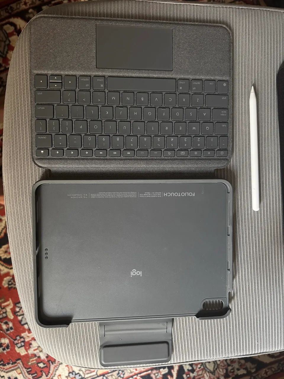 iPad Air (5ª geração) + Apple Pencil + case logi - Celulares e