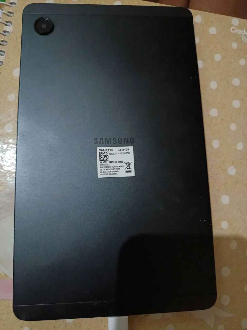 Tablet Samsung A9 chip 64bg expansível 1tb - Foto 2
