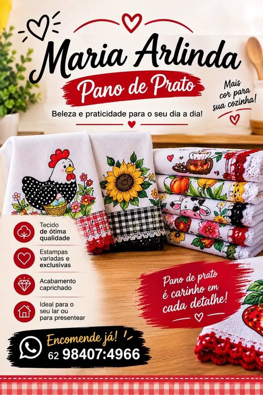 Panos de prato 