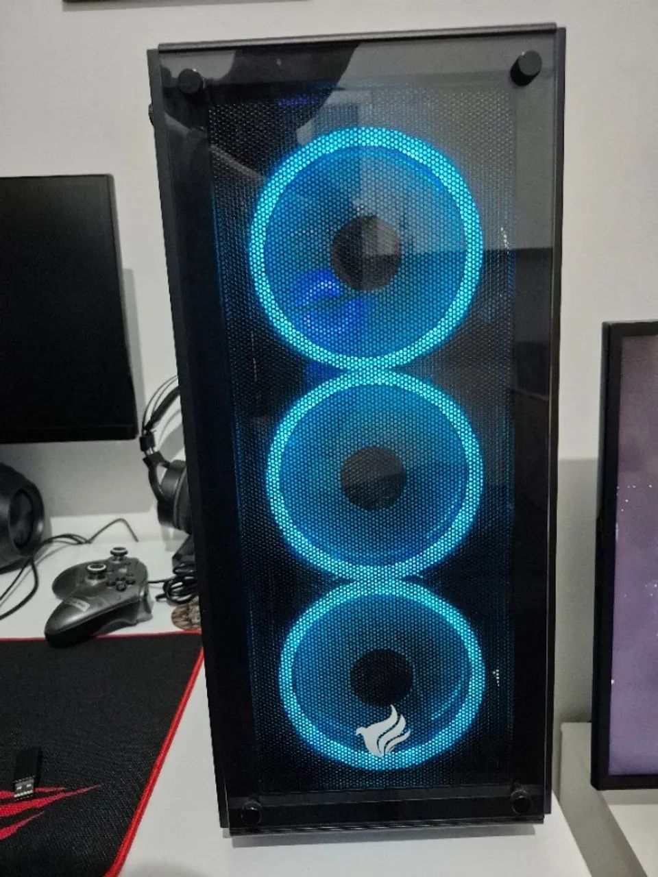 Kit 3 RGB  Fans Aigo com controladora 