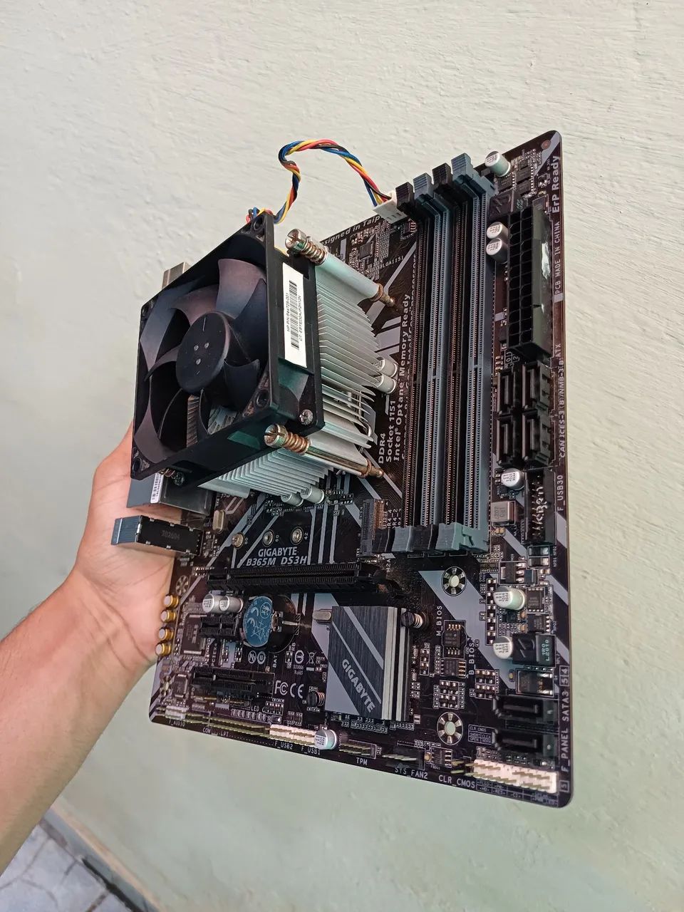 PLACA MAE + PROCESSADOR INTEL  - Foto 3
