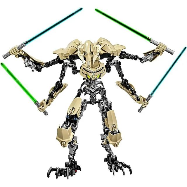 Action Figure do General Grievous - Boneco Star Wars 32cm Blocos de Construção Lego - Foto 2