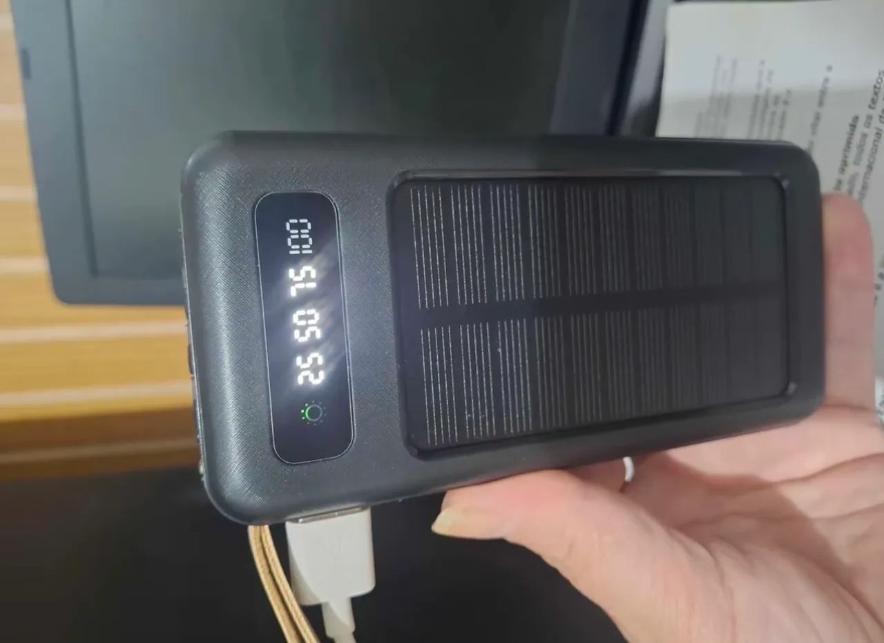 Carregador portátil a luz solar - Foto 2