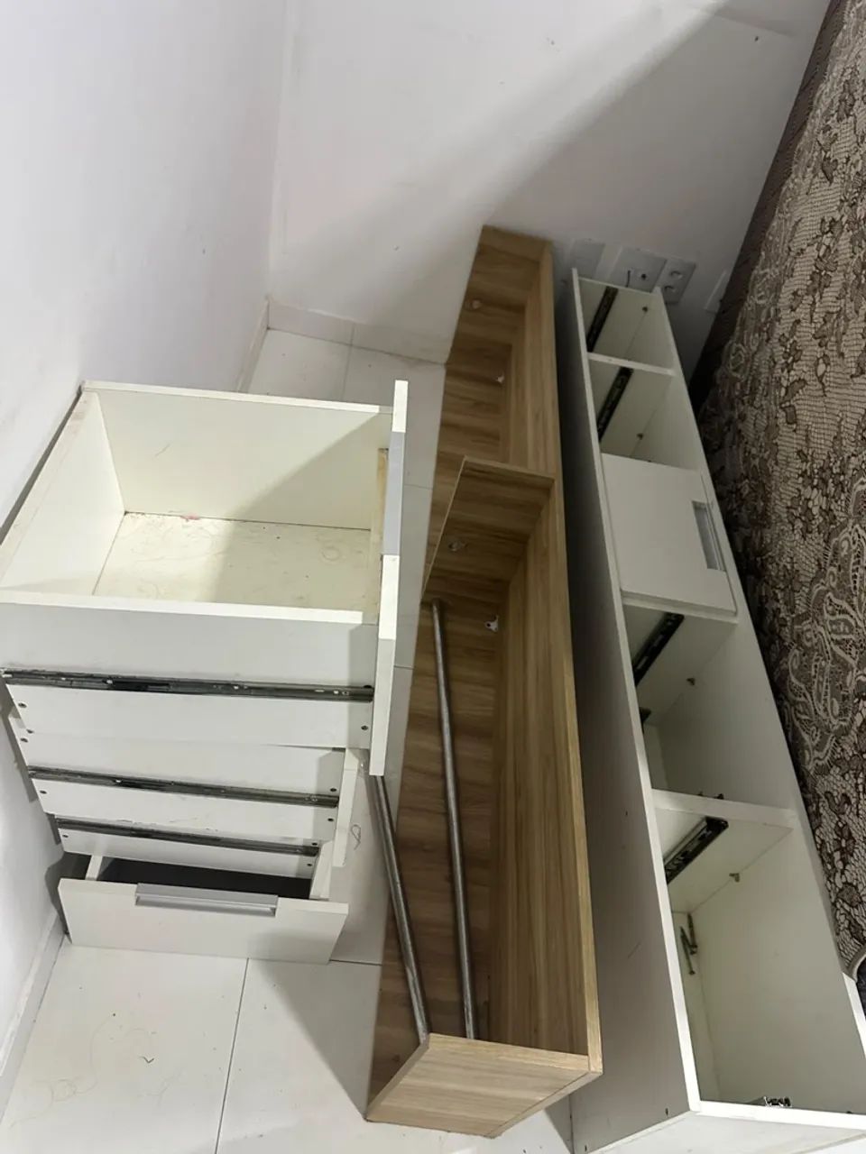 Cabideiro com prateleira Mdf 450 tudo - Foto 3