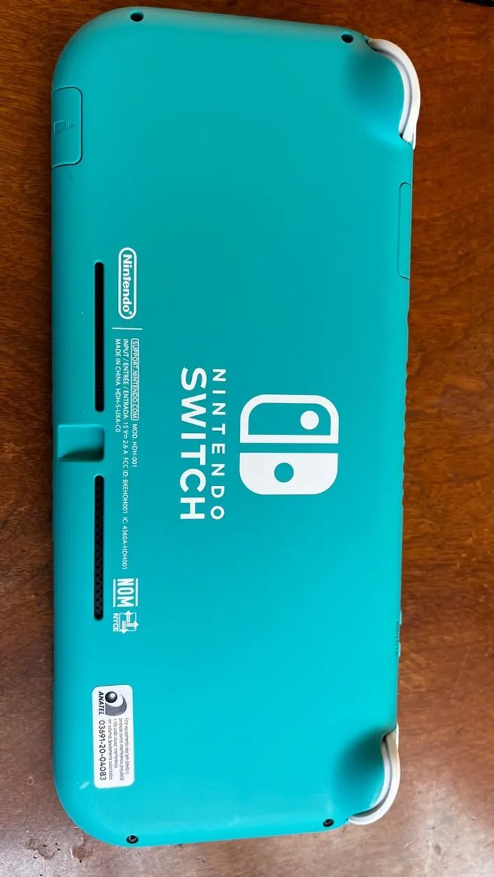 Nintendo Switch Lite Turquesa(bloqueado) com Case e Capas - Foto 2