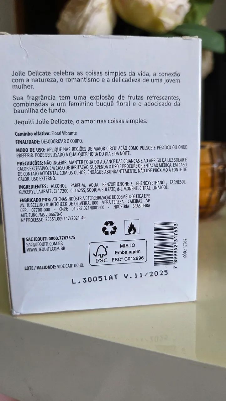 JOLIE DELICATE JEQUITI 100ML  - Foto 2