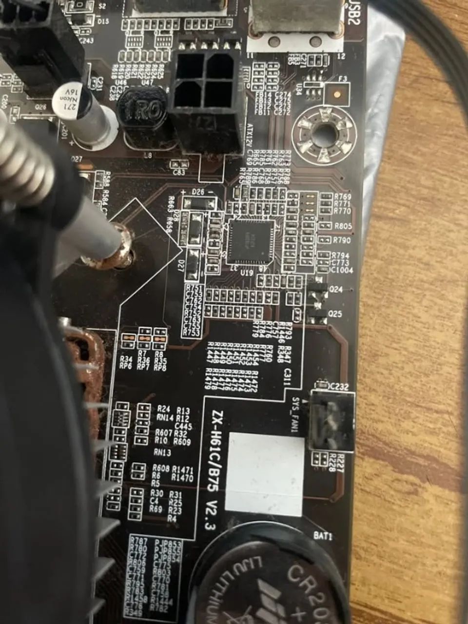 Placa-Mãe ZX-H61C/B75 V2.3 (LGA 1155) Core i5 Terceira geração