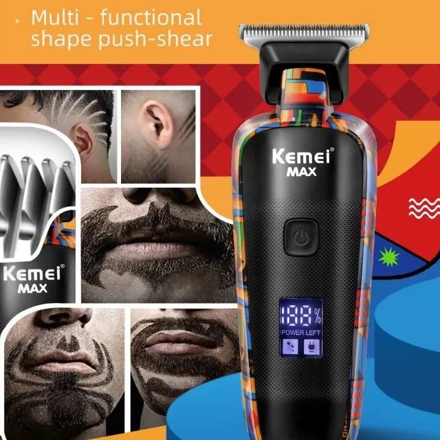 Máquina de Acabamento e Corte Kemei Max Nova