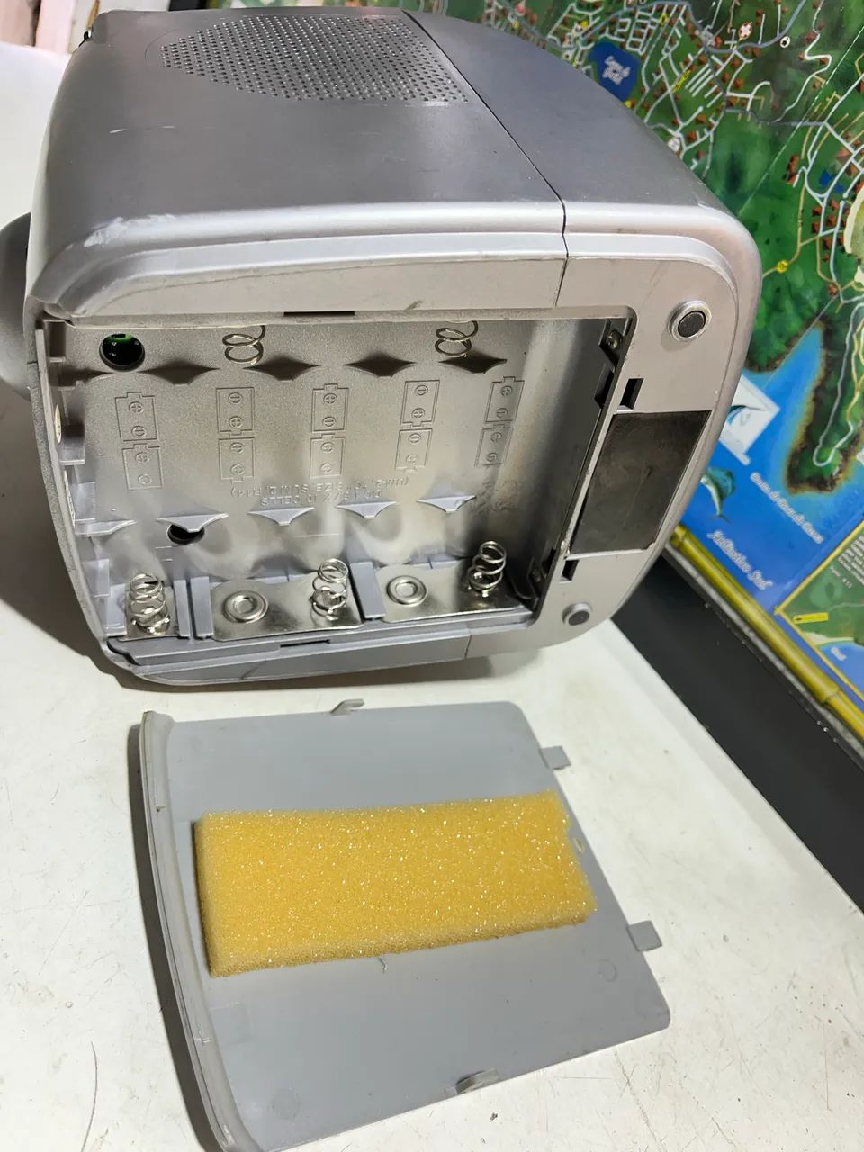 Televisão antiga mini de 5 polegadas  - Foto 5