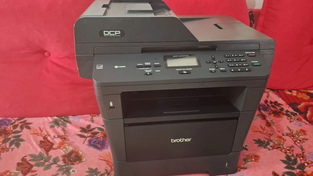 Impressora brother 8157 com transformador 