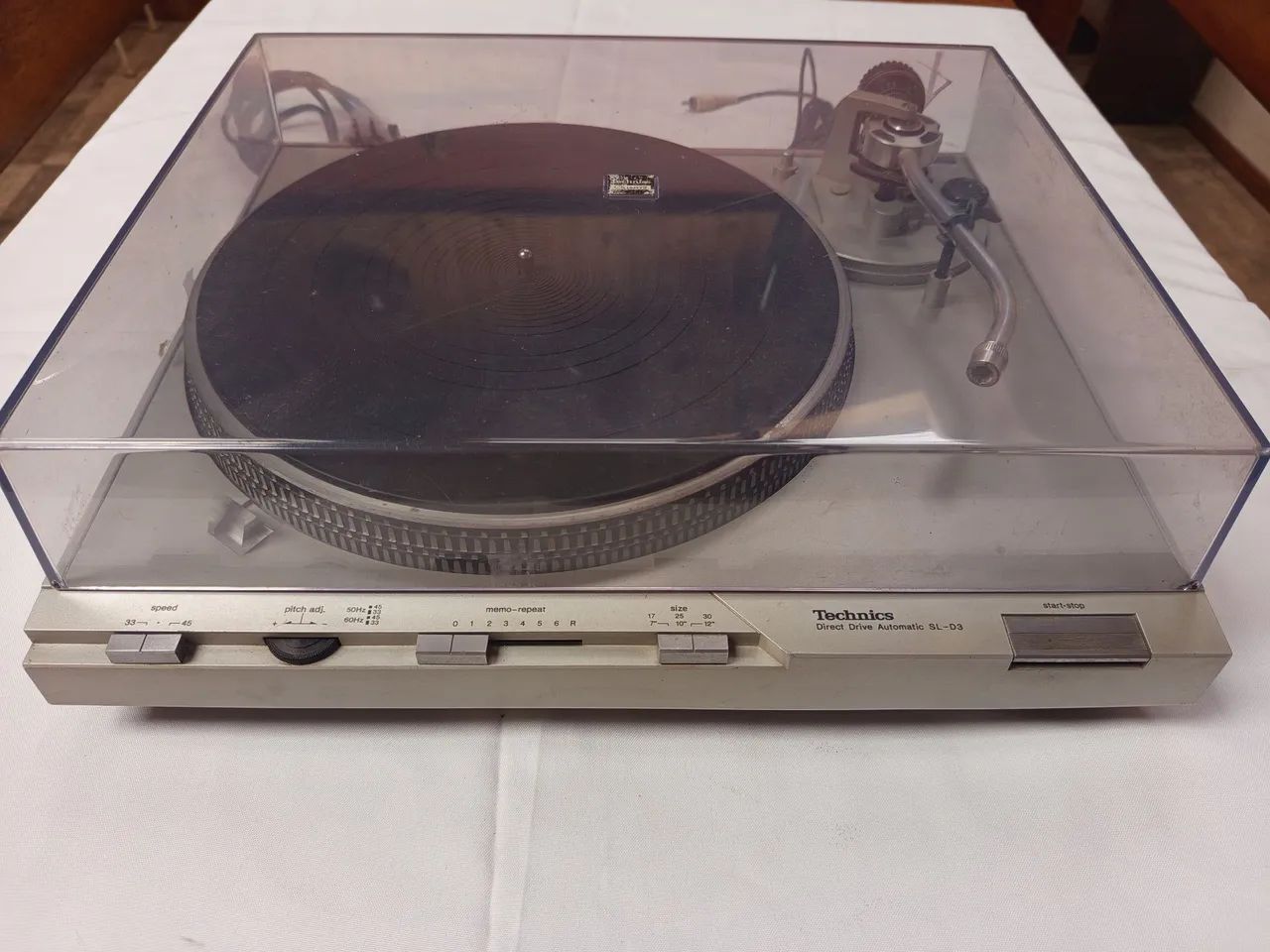 Toca discos Technics SL D3 automática (start e stop) - Aparelhos