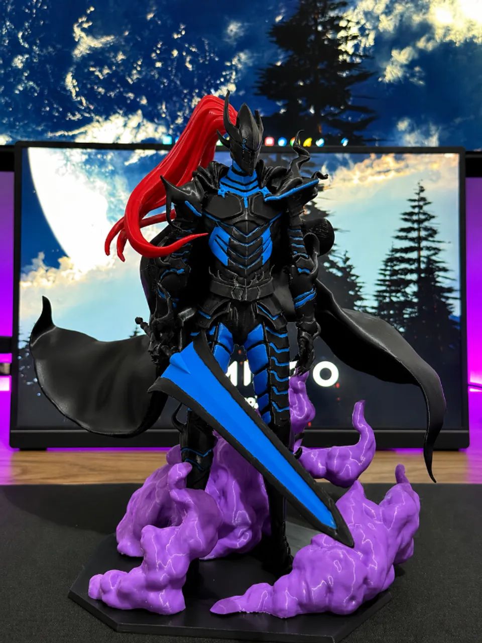 IGRIS SOLO LEVELING - 24cm - ACTION FIGURE - GEEK - Foto 4