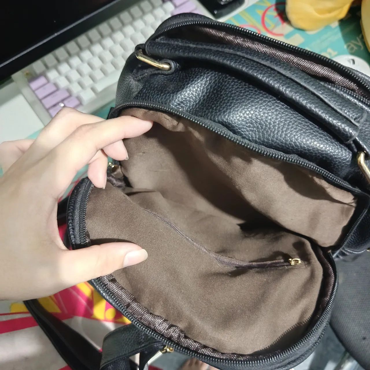 Mochila de couro - Foto 3