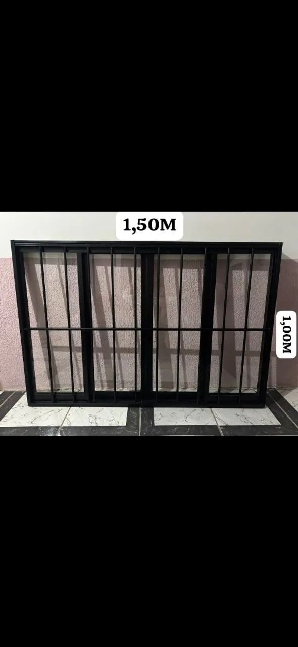 Vendo janelas com vidro novas - Foto 3