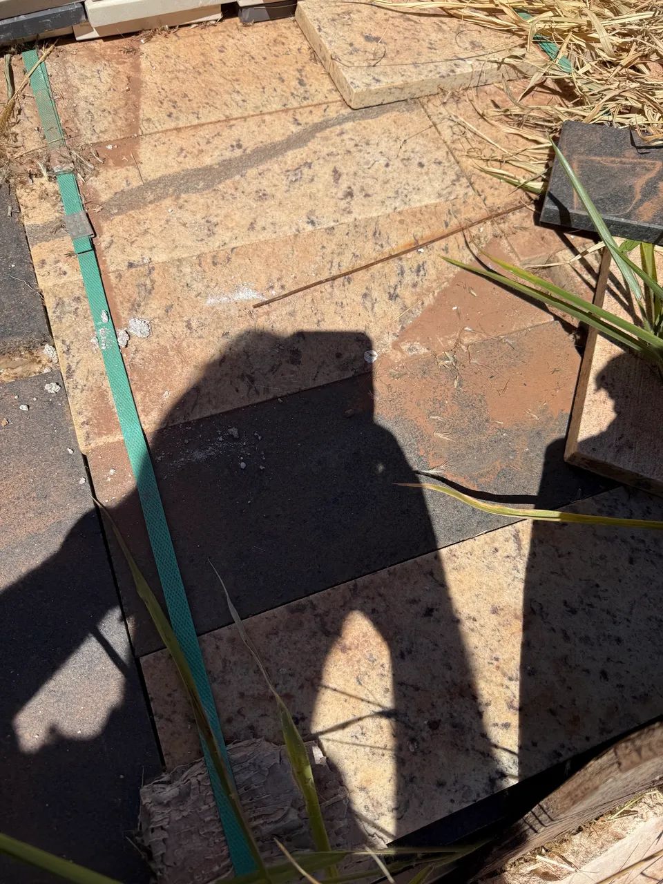 Piso de granito cores variadas