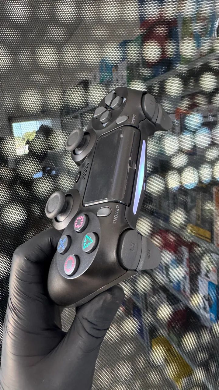 Controle ps4 sem fio Joystick bluetooth compatível celular pc gamepass