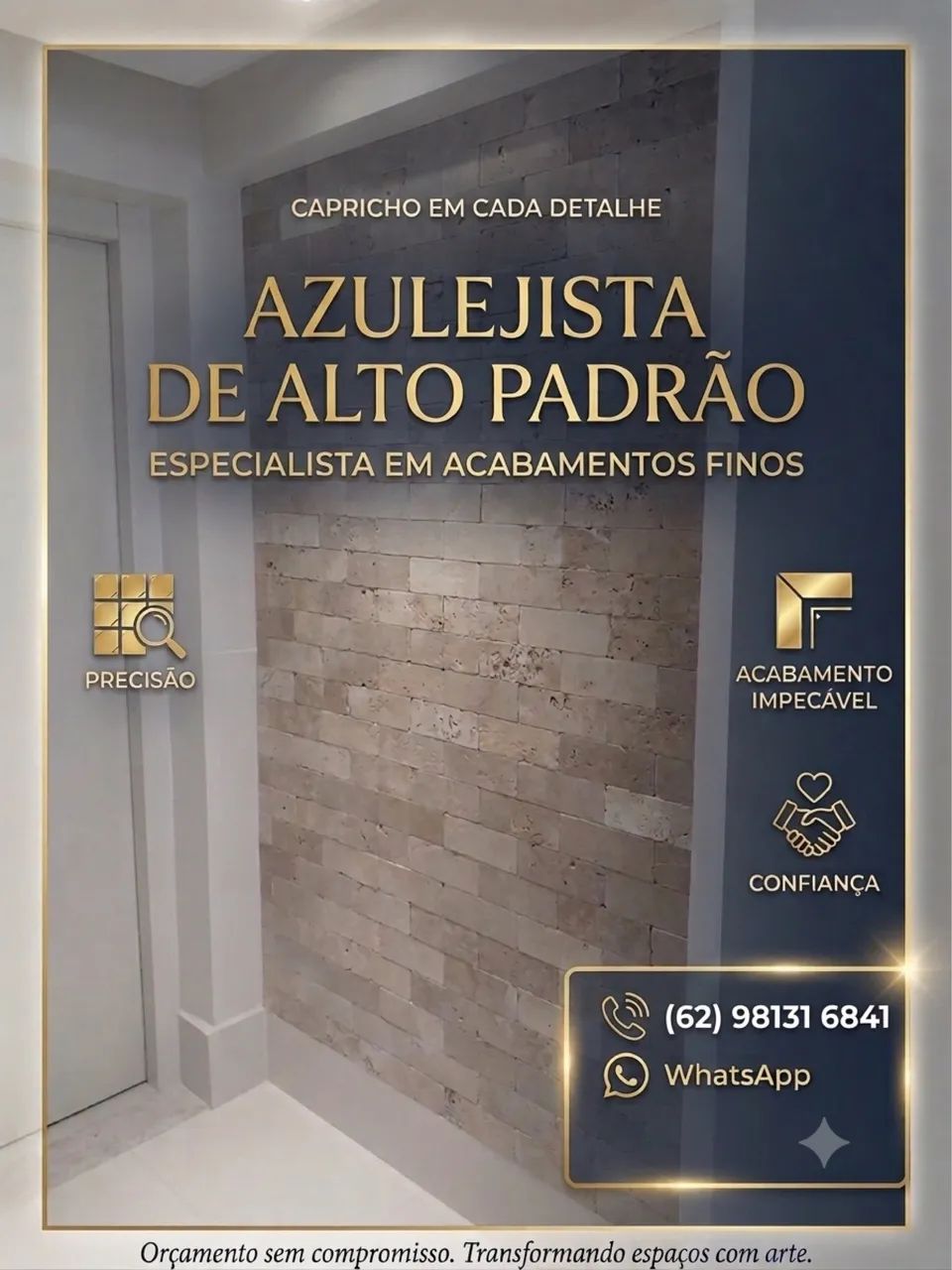 AZULEJISTA PROFISSIONAL DISPONÍVEL