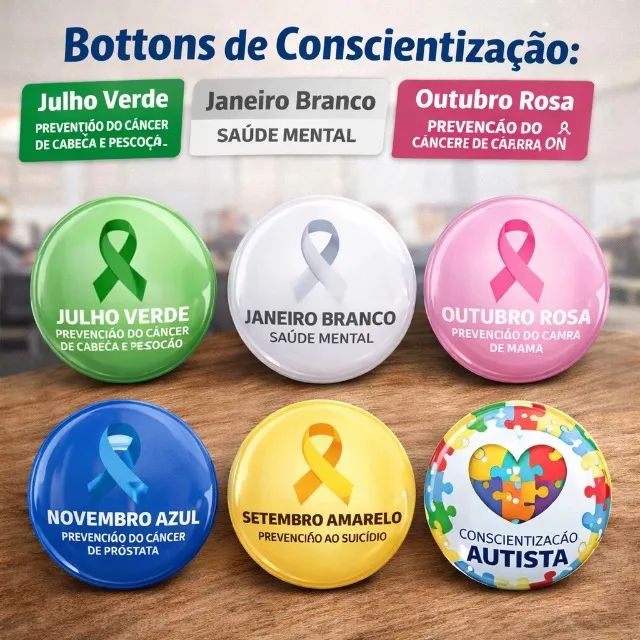  Bottons Personalizados - Foto 5
