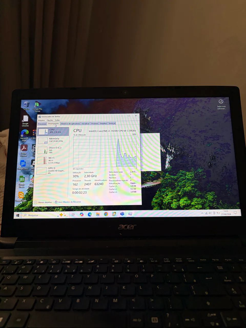 Aspire 3 - 8Gb DDR4 - 256Gb
