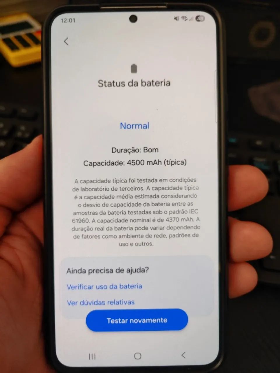 Samsung Galaxy S22+ 256GB Branco - Conservadíssimo! - Foto 4