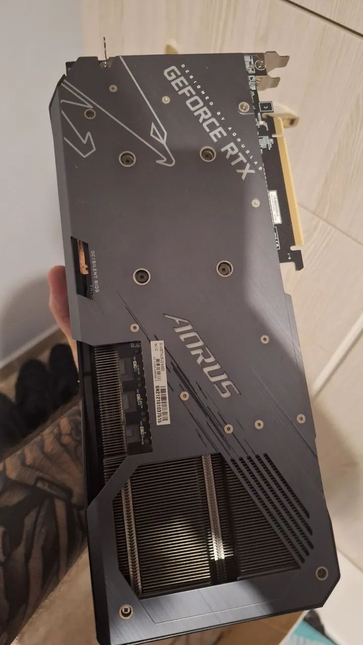 RTX 3070TI AORUS MASTER 8GB - Foto 3