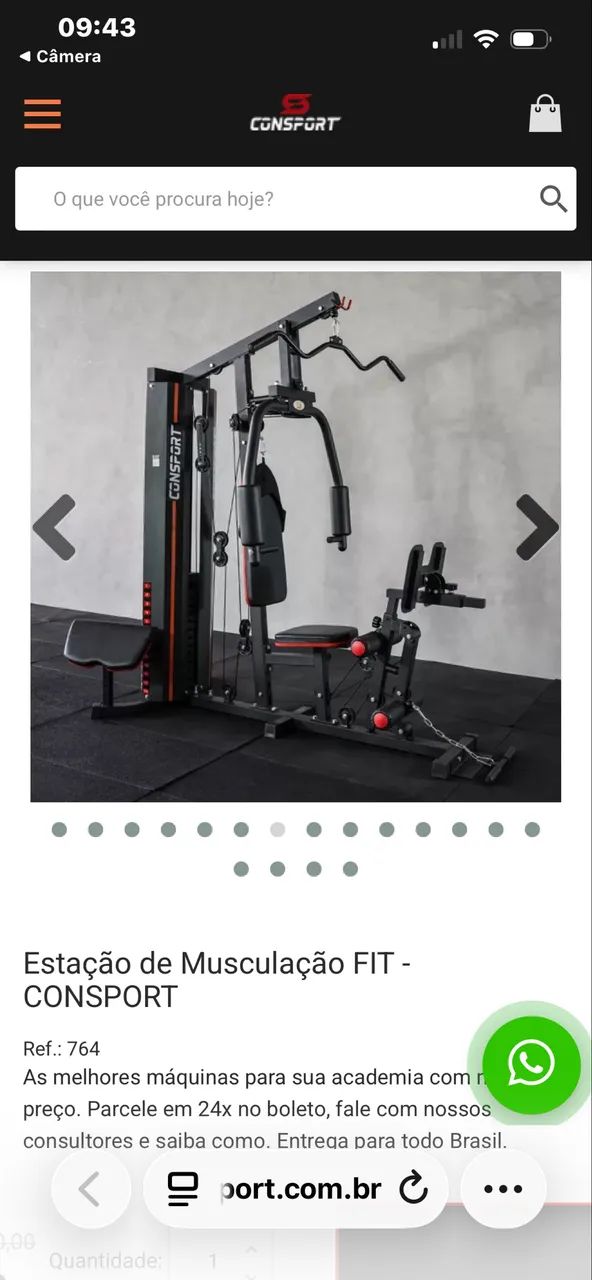 Equipamento completo de musculação  - Foto 3