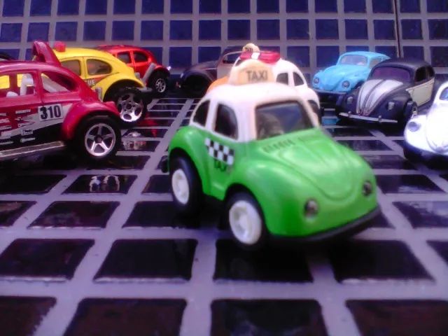 MINIATURA VW TÁXI DO MÉXICO - Foto 3
