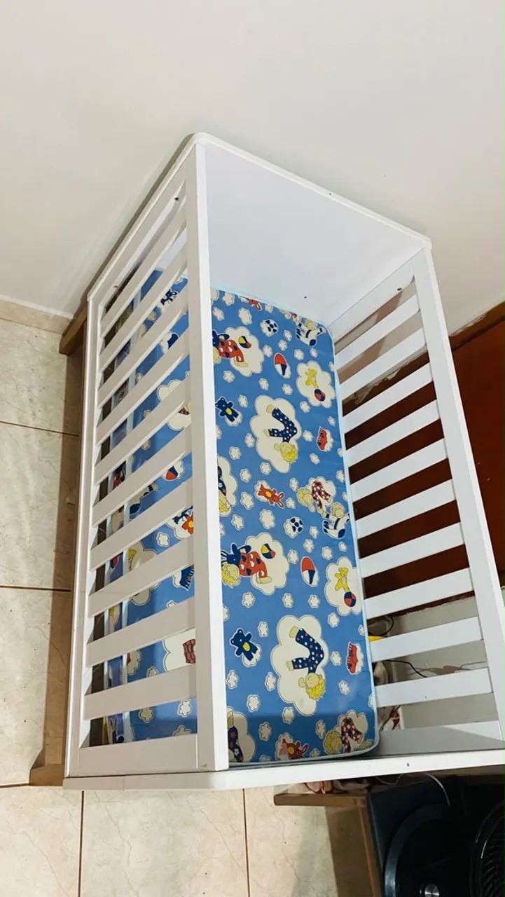 berço com colchão  - Foto 3