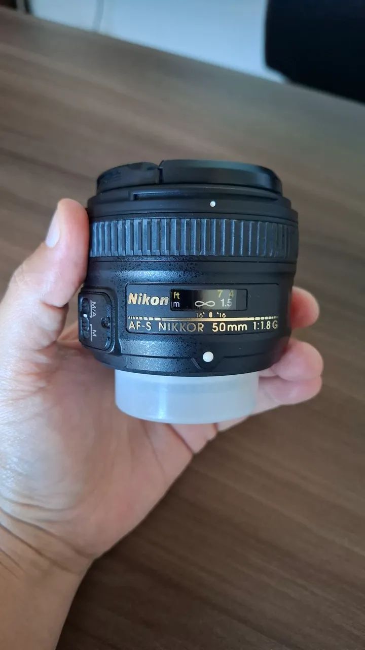 [年末SALE]　Nikon AF-S 50F1.8G Nikon AF-S Nikkor 50mm f/1.8G - Câmeras e Filmadoras - Rio Branco