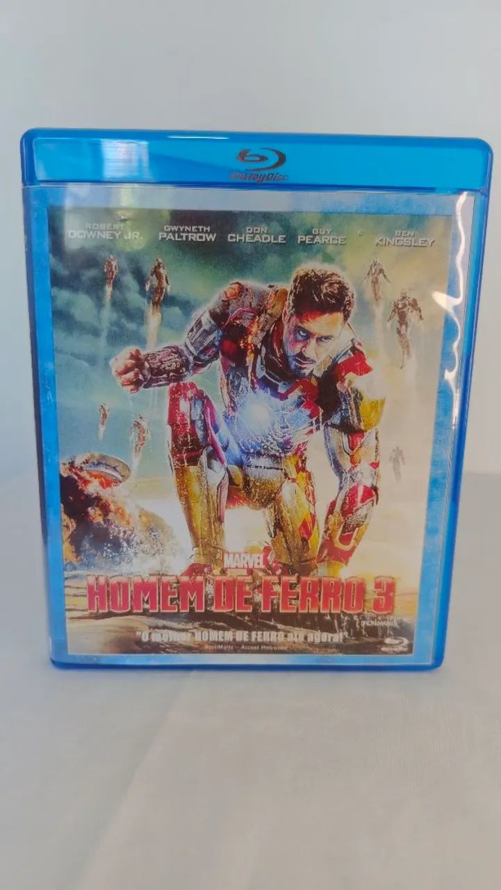 Bluray Homem de ferro 3 - autoral - Foto 2